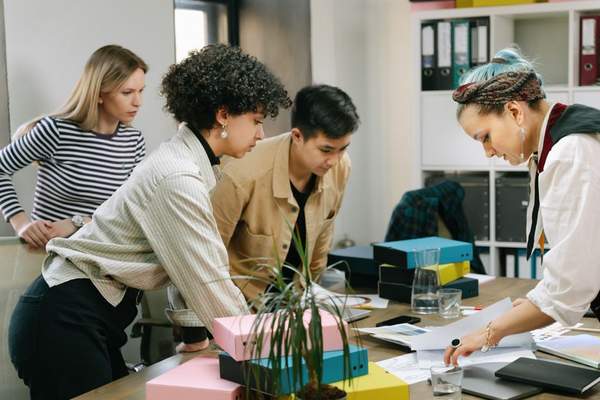 small business team communication